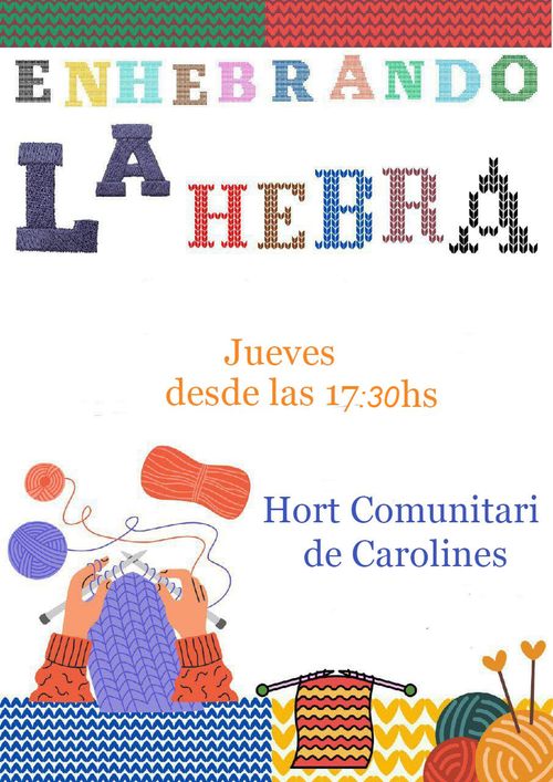 Enhebrando la hebra: Talleres de ganchillo y mucho más