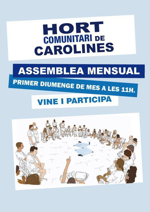 Assemblea de l'Hort Comunitari de Carolines